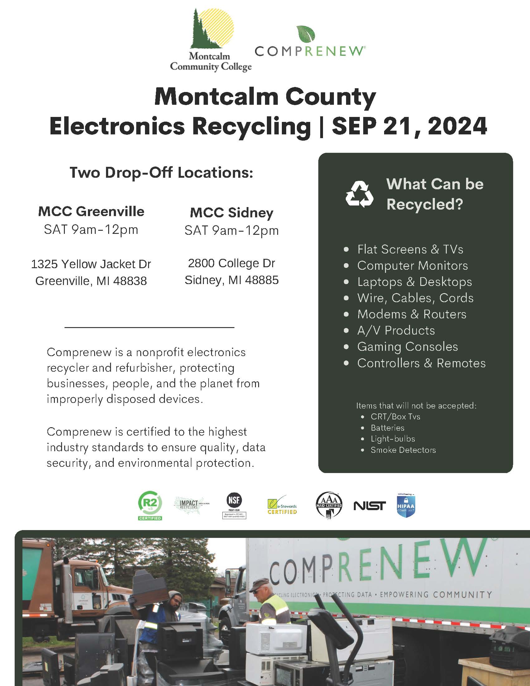 MCC Recycling Events Sep 2024